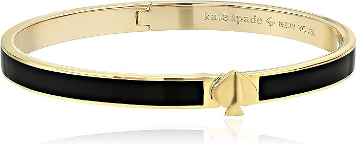 Kate Spade New York Women's Heritage Spade Thin Enamel Bangle Bracelet | Amazon (US)