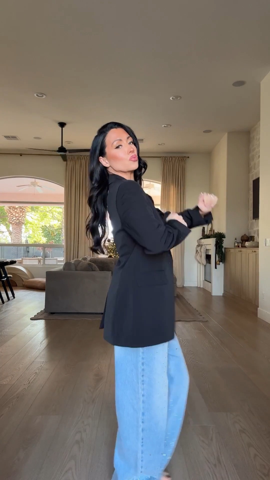 $19 Walmart jeans NYE styling! I paired them with this Amazon chainlink top & Amazon accessories! 

Walmart finds, Walmart fashion, Amazon fashion 

#LTKHoliday 

#LTKootd #LTKSeasonal