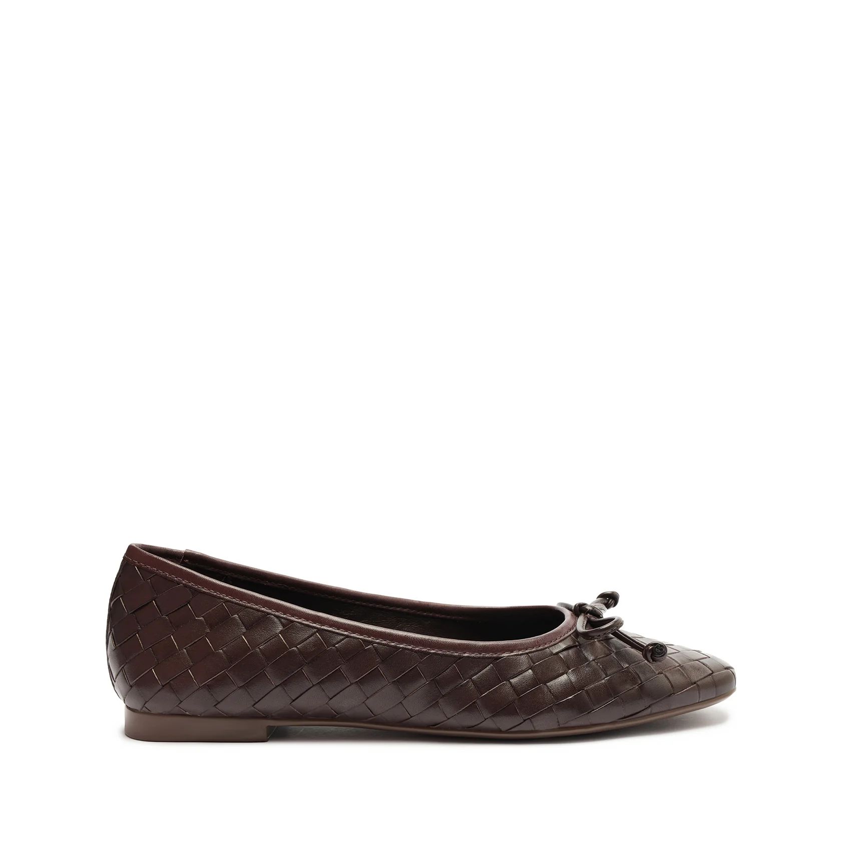 Arissa Woven Leather Flat | Schutz Shoes (US)