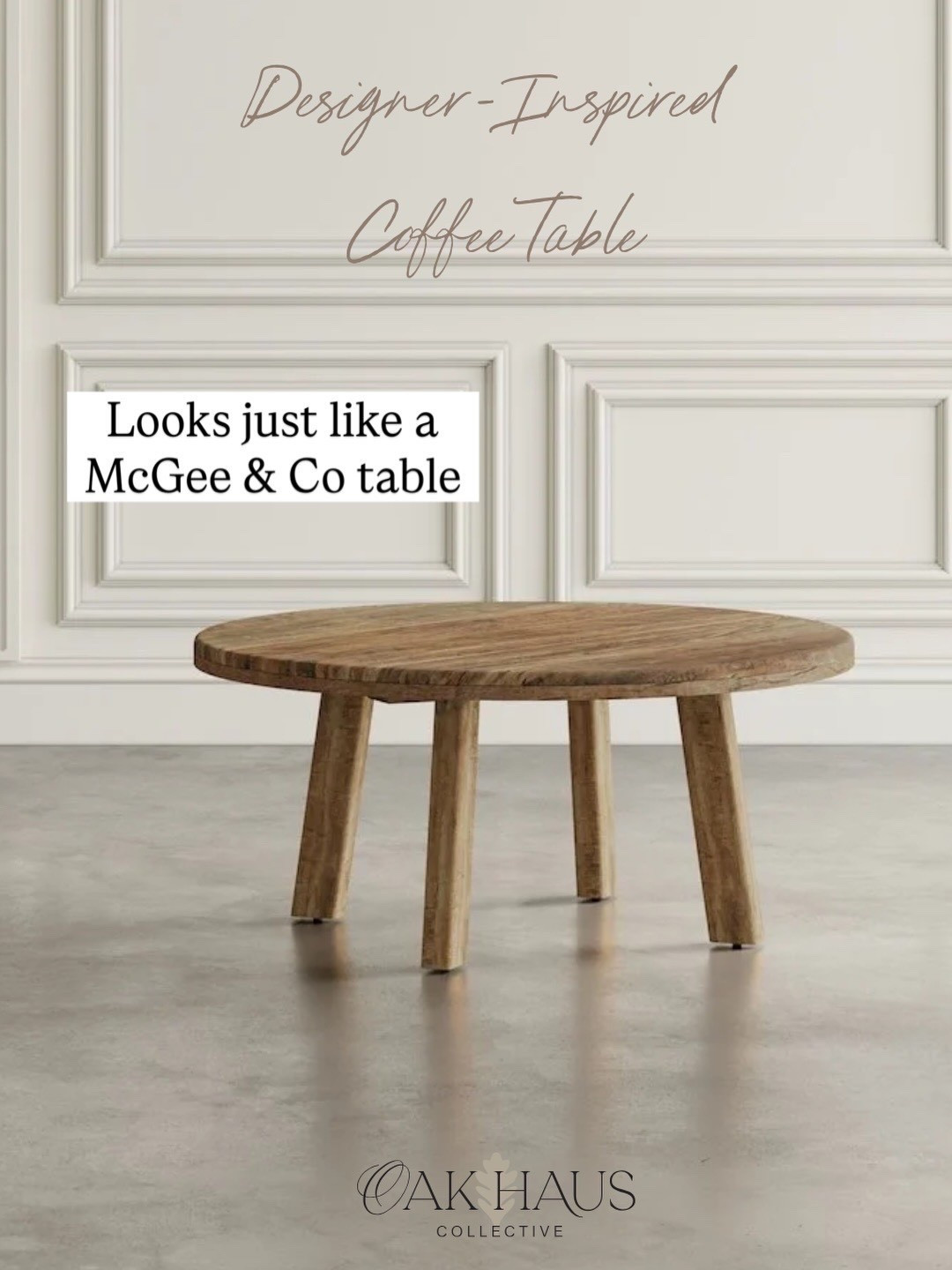 Coffee table, modern organic coffee table, McGee and co, pottery barn, rustic coffee table, wood coffee table, round coffee table 

#LTKHome