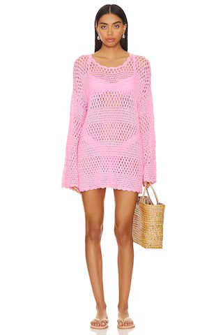 Show Me Your Mumu Paula Pullover Coverup in Bubblegum Pink from Revolve.com | Revolve Clothing (Global)