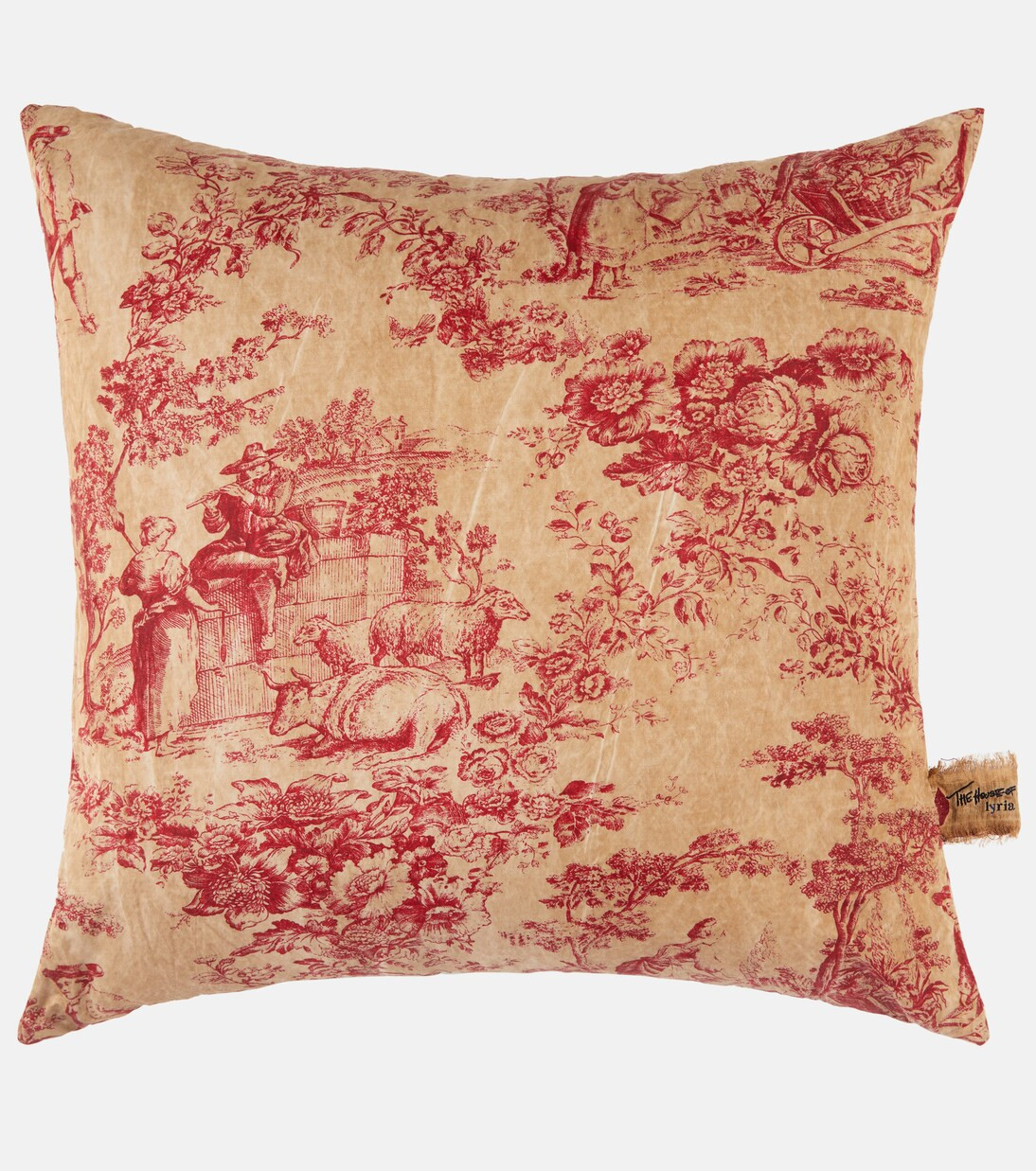 Argia cotton jacquard cushion | Mytheresa (INTL)