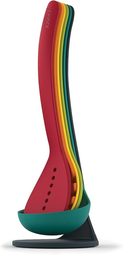 Joseph Joseph Nest Utensils Compact Stacking Kitchen Tool Set with Magnetic Storage Stand Nylon, ... | Amazon (US)