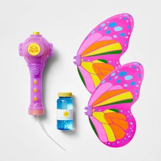 Butterfly Wand Bubble Blower Purple - Sun Squad™ | Target
