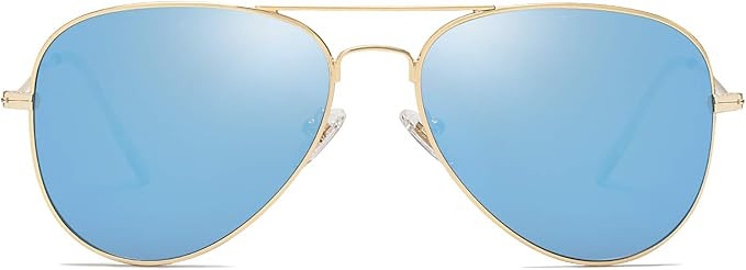 SOJOS Classic Aviator Polarized Sunglasses for Men Women Vintage Retro Style | Amazon (US)
