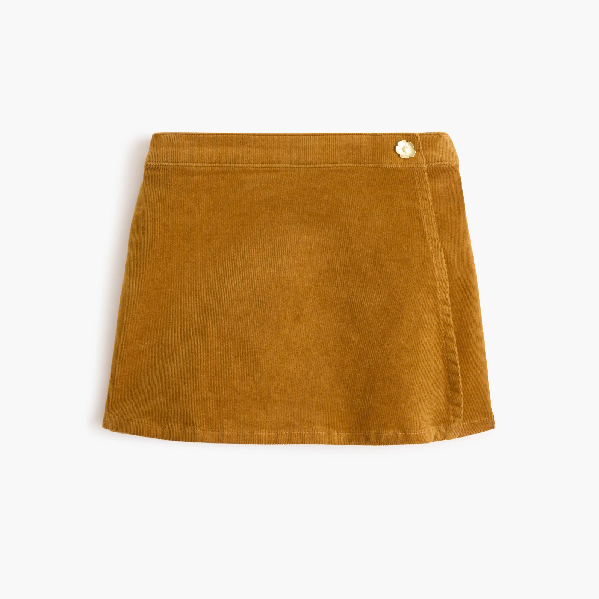 Girls' corduroy wrap skirt | J.Crew Factory