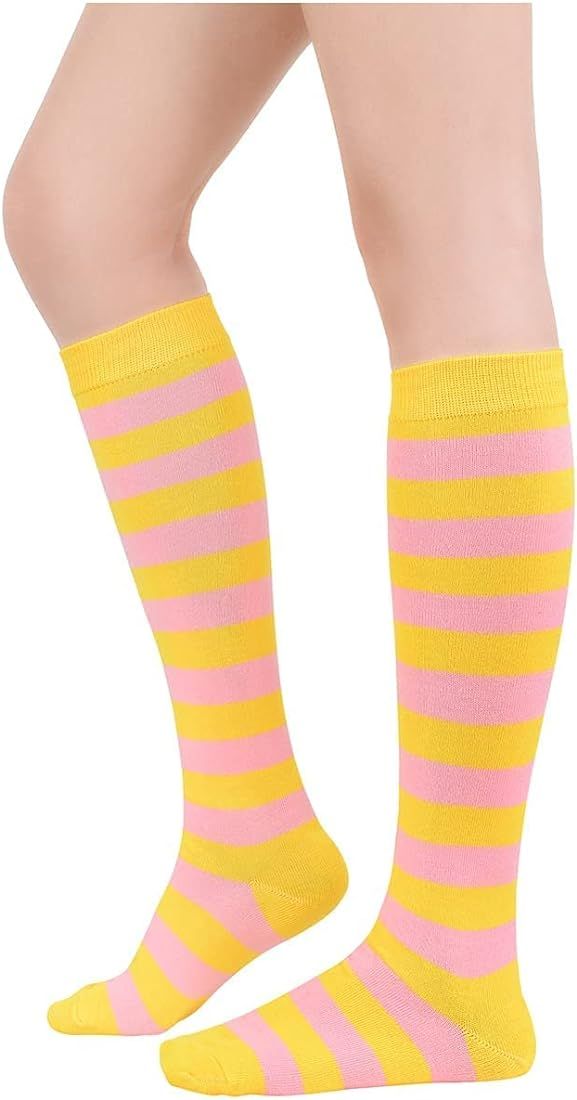 Century Star Knee High Socks Socks for Women Athletic Running Casual Long Tube Socks with Triple ... | Amazon (US)