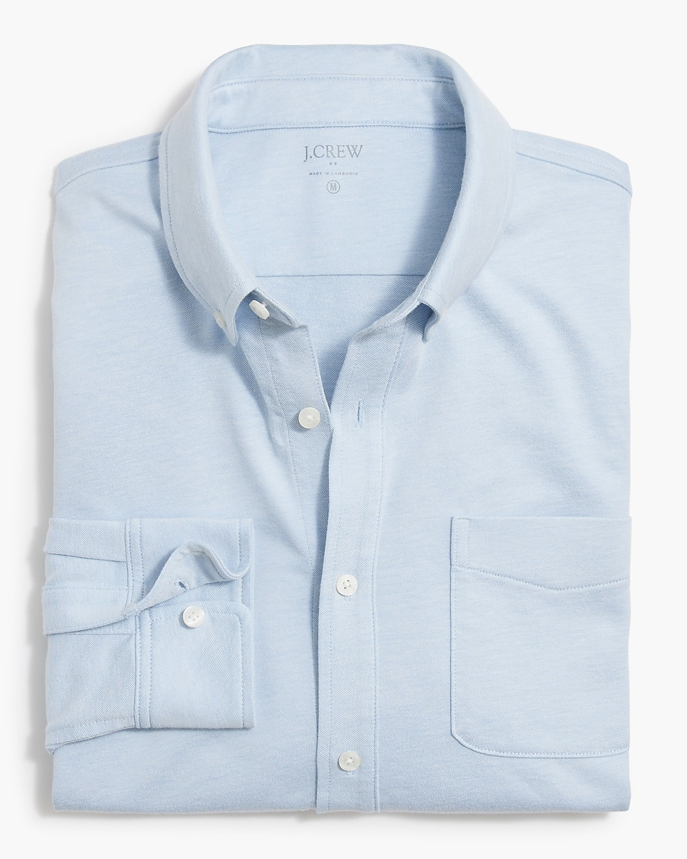 Performance knit oxford shirt | J.Crew Factory