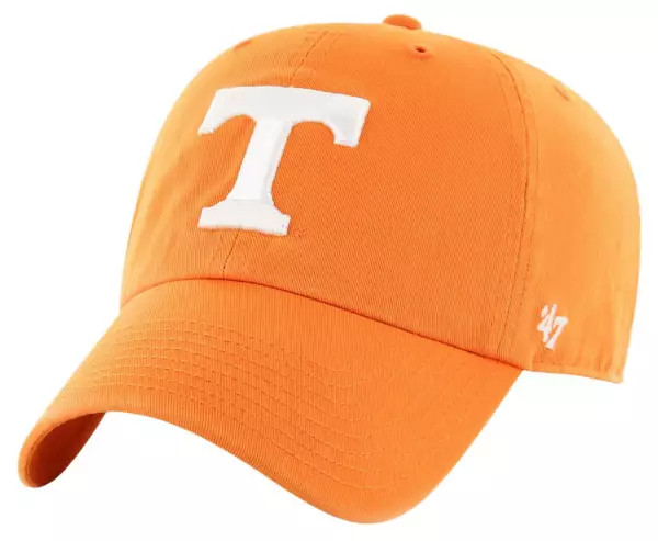 ‘47 Men's Tennessee Volunteers Tennessee Orange Clean Up Adjustable Hat | Dick's Sporting Goods
