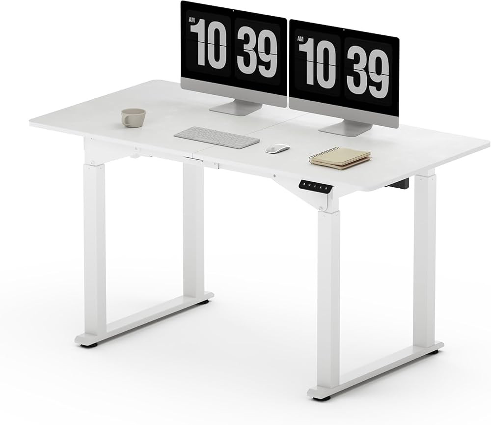 SANODESK Standing Desk with Dual Motor 4-Leg Lift, Electric Height Adjustable Desk with Memory Pr... | Amazon (US)