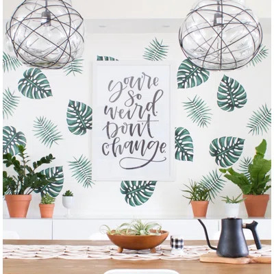 Palm Branches Wall Decal Urban Walls | Wayfair North America