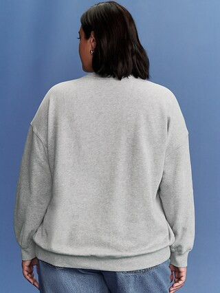 Old Navy x Disney© Mickey Mouse Oversized Graphic Flag Sweatshirt | Old Navy (CA)