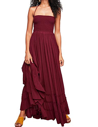 R.Vivimos Womens Summer Boho Sexy Backless Long Dresses | Amazon (US)