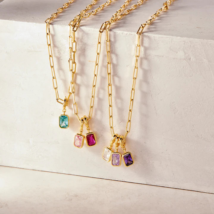 Mackenzie Stacking Birthstone Necklace | Brook and York
