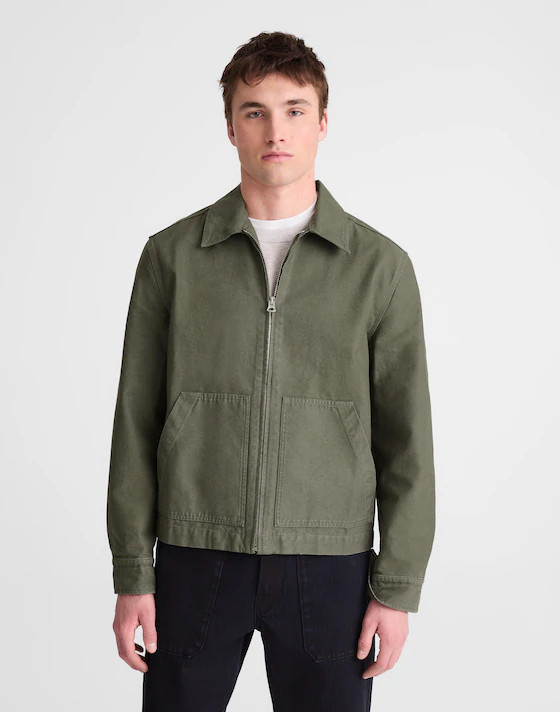 Service Jacket in Reverse Sateen | Madewell