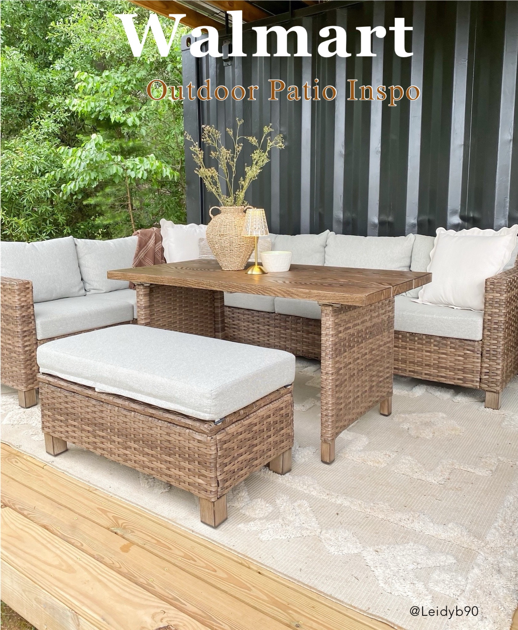 Outdoor Patio Inspo ✨Outdoor Patio Furniture ✨ Walmart Best Seller Patio Furniture, Partio Furniture Sale, Outdoor sectional, outdoor chairs, wicker patio set, outdoor lamp, outdoor pillow, outdoor throw blanket, 

#LTKSeasonal #LTKMothersDay #LTKHome