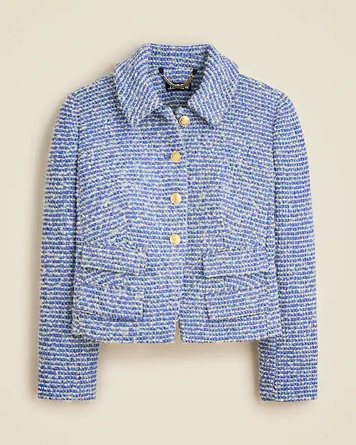 Lucie jacket in bouclé tweed | J. Crew US