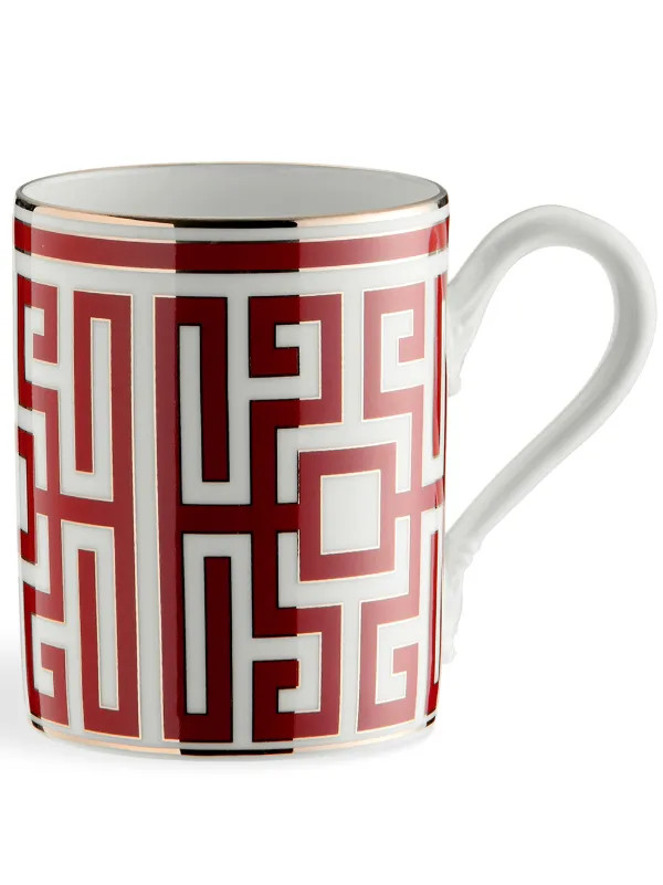 GINORI 1735 Labirinto Porcelain Mug - Farfetch | Farfetch Global