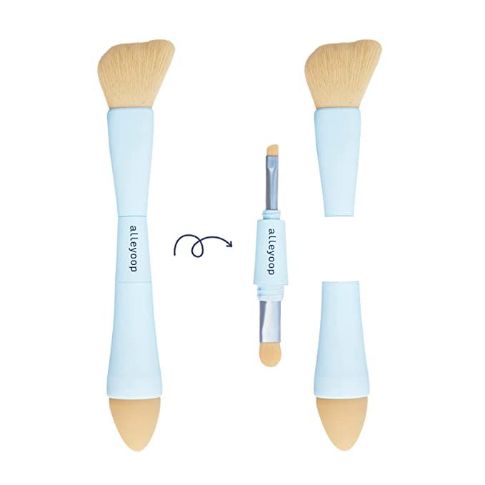 Alleyoop Multi-Tasker 4-in-1 Makeup Brush – All-in-One Makeup Sponge, Eyeshadow, Eyebrow, Liner... | Amazon (US)