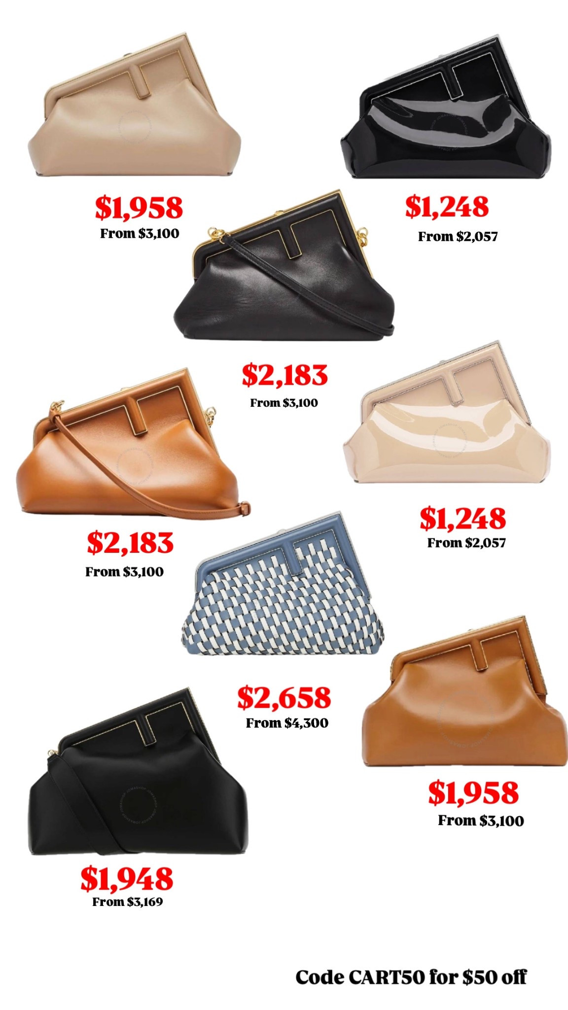 Code CART50 for $50 off 

#LTKStyleTip #LTKItBag #LTKSaleAlert