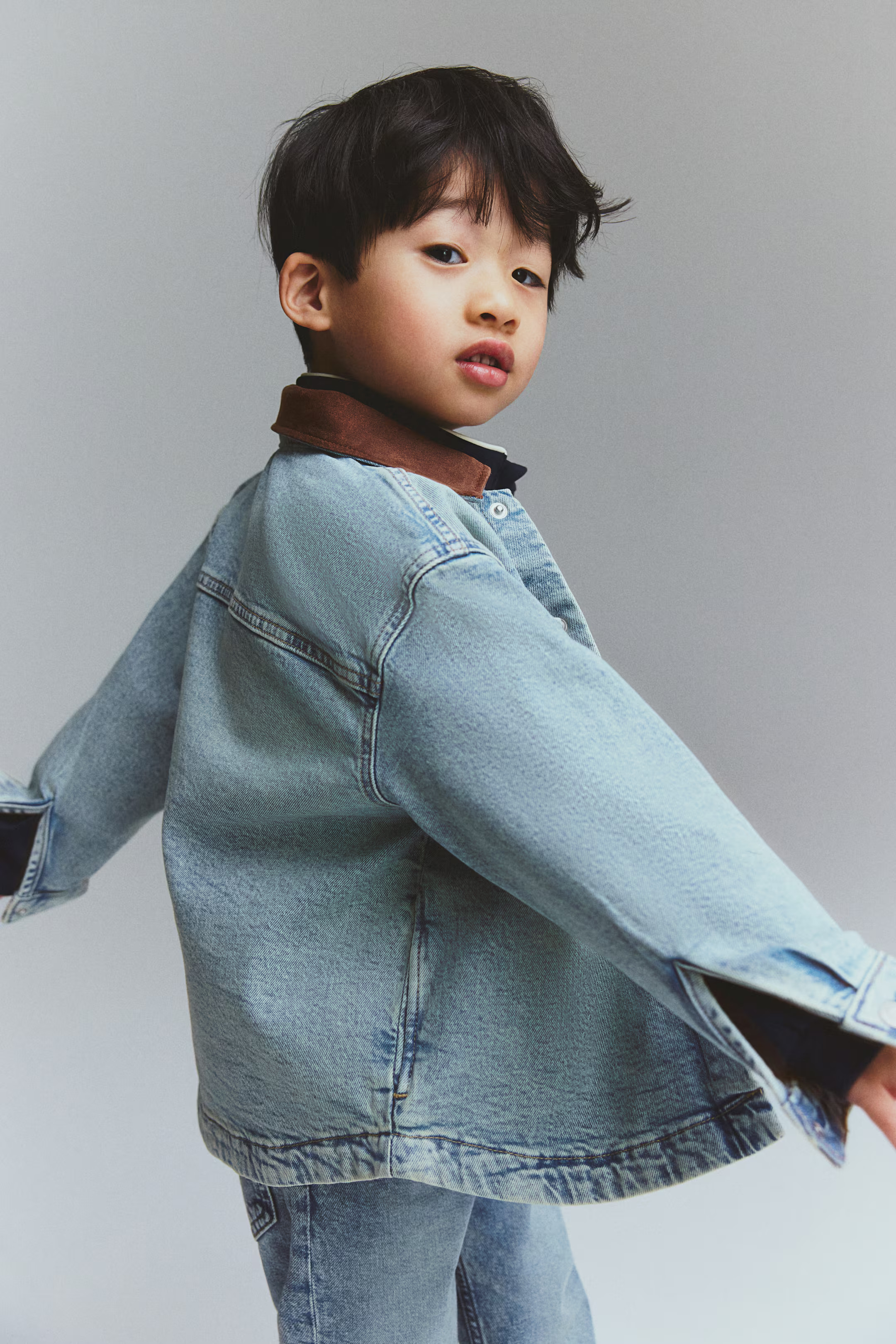 Oversized Denim Overshirt | H&M (US + CA)