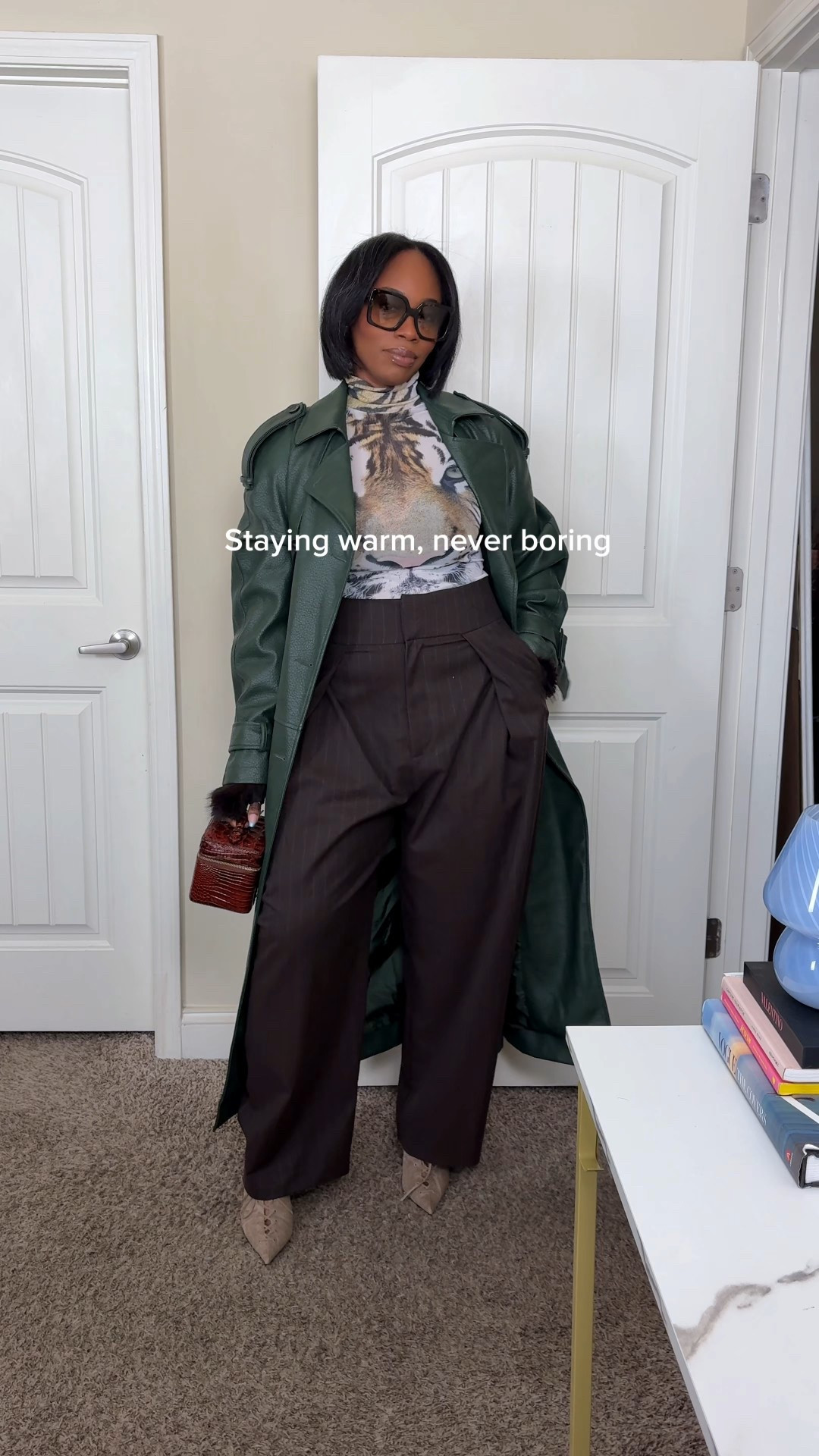 Simple but cute Winter look pants are @zara #winteroutfits

#LTKMidsize #LTKSaleAlert