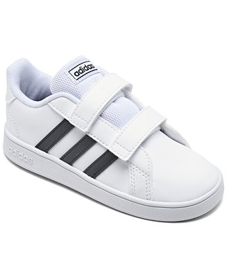 adidas Toddler Grand Court Casual Sneakers from Finish Line & Reviews - Finish Line Kids' Shoes -... | Macys (US)
