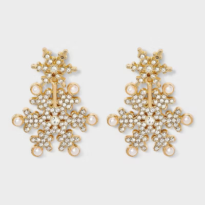 SUGARFIX by BaubleBar Falling for You Earrings - Gold | Target