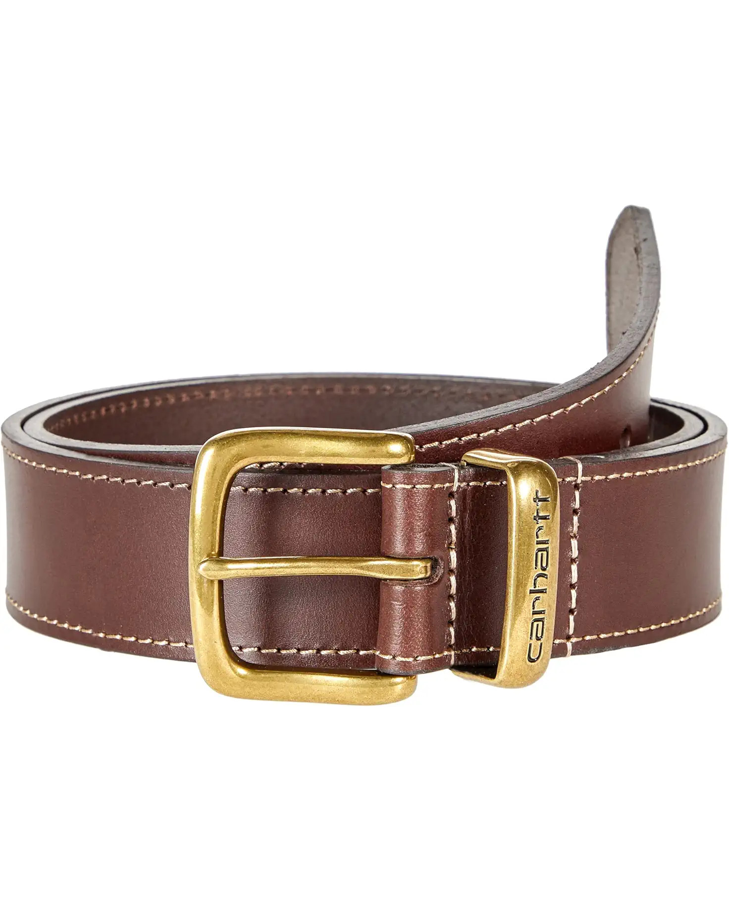 Bridle Leather Debossed Metal Keeper Belt | Zappos