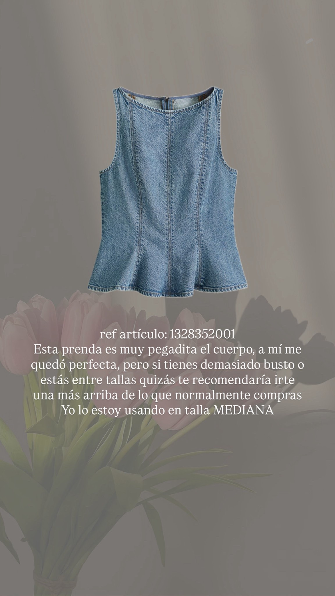 Peplum denim top

#LTKootd