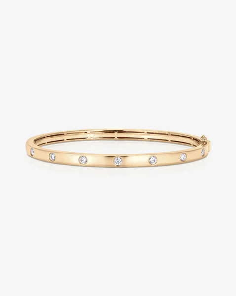 Inlay Diamond Bangle | Ring Concierge