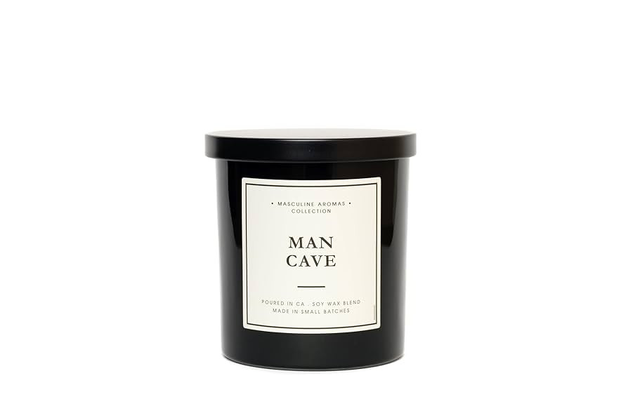 Hand-Poured in California | Masculine Aromas | 9oz | 50-Hour Burn Time | Scented Men's Candles wi... | Amazon (US)