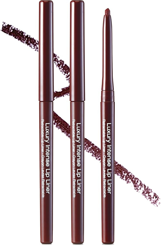 KISS NEW YORK Professional Lip Liner, Long-Lasting Luxury Intense Lipliner, Creamy Retractable Ea... | Amazon (US)