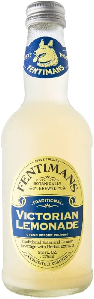 Fentimans Sparkling Victorian Lemonade - Sparkling Lemonade, Lemon Sparkling Water, Great Over Ic... | Amazon (US)
