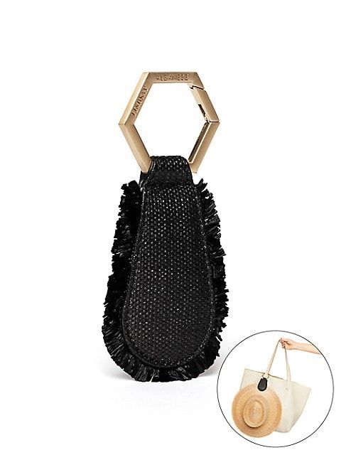 The Fray Raffia Hat Holder | Saks Fifth Avenue