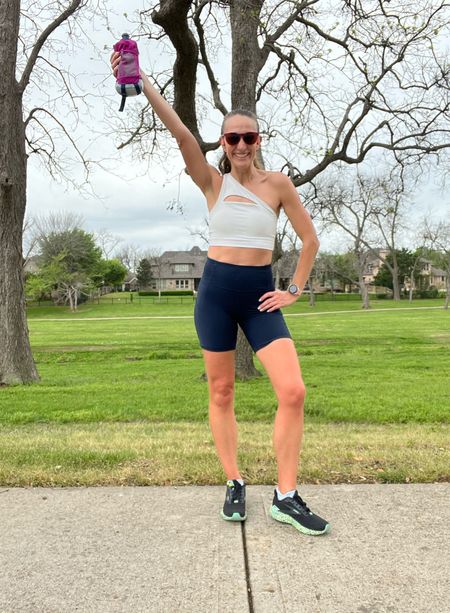 Daily run fit!

These are the shoes that I use specifically for speedwork. They’re lighter than my distance running shoes. If you’re serious about improving your pace, a different style shoe may be something you look into. These are currently on sale for $99!

#LTKfitness #LTKfindsunder100 #LTKshoecrush