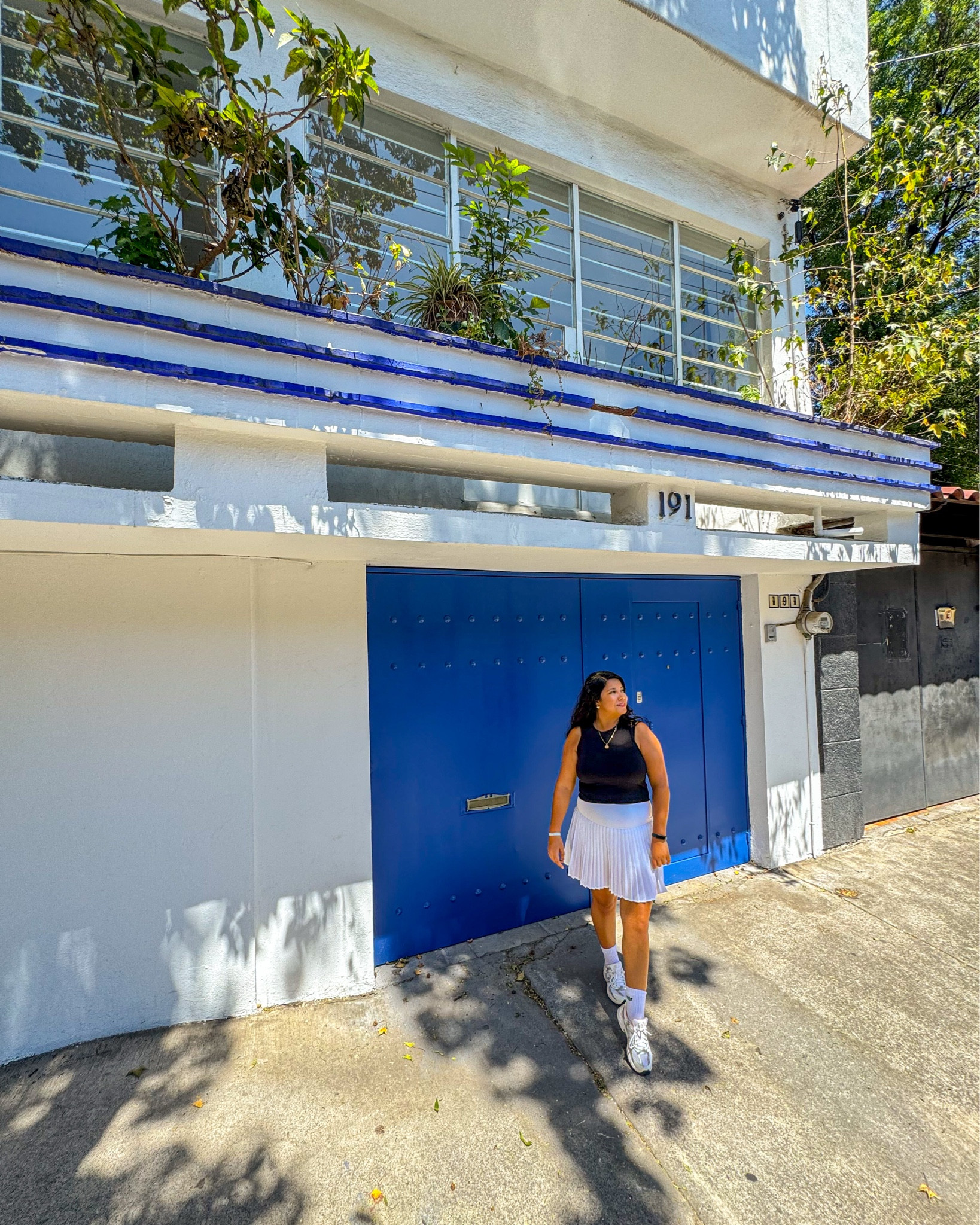 The perfect outfit for walking around Mexico City! ✨🇲🇽📍

Skirt Size Medium 
Tennis Shoes: New Balance 

#LTKStyleTip #LTKTravel #LTKFindsUnder100