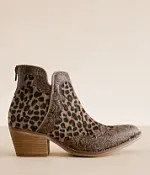 Carly Leopard Floral Ankle Boot | Buckle