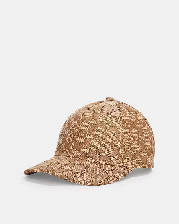 Signature Jacquard Baseball Hat | Coach Outlet US