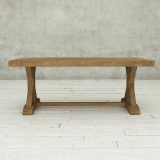 Urban Woodcraft Madera 78 in. Natural Dining Table-500H.78DT.XB.N - The Home Depot | The Home Depot