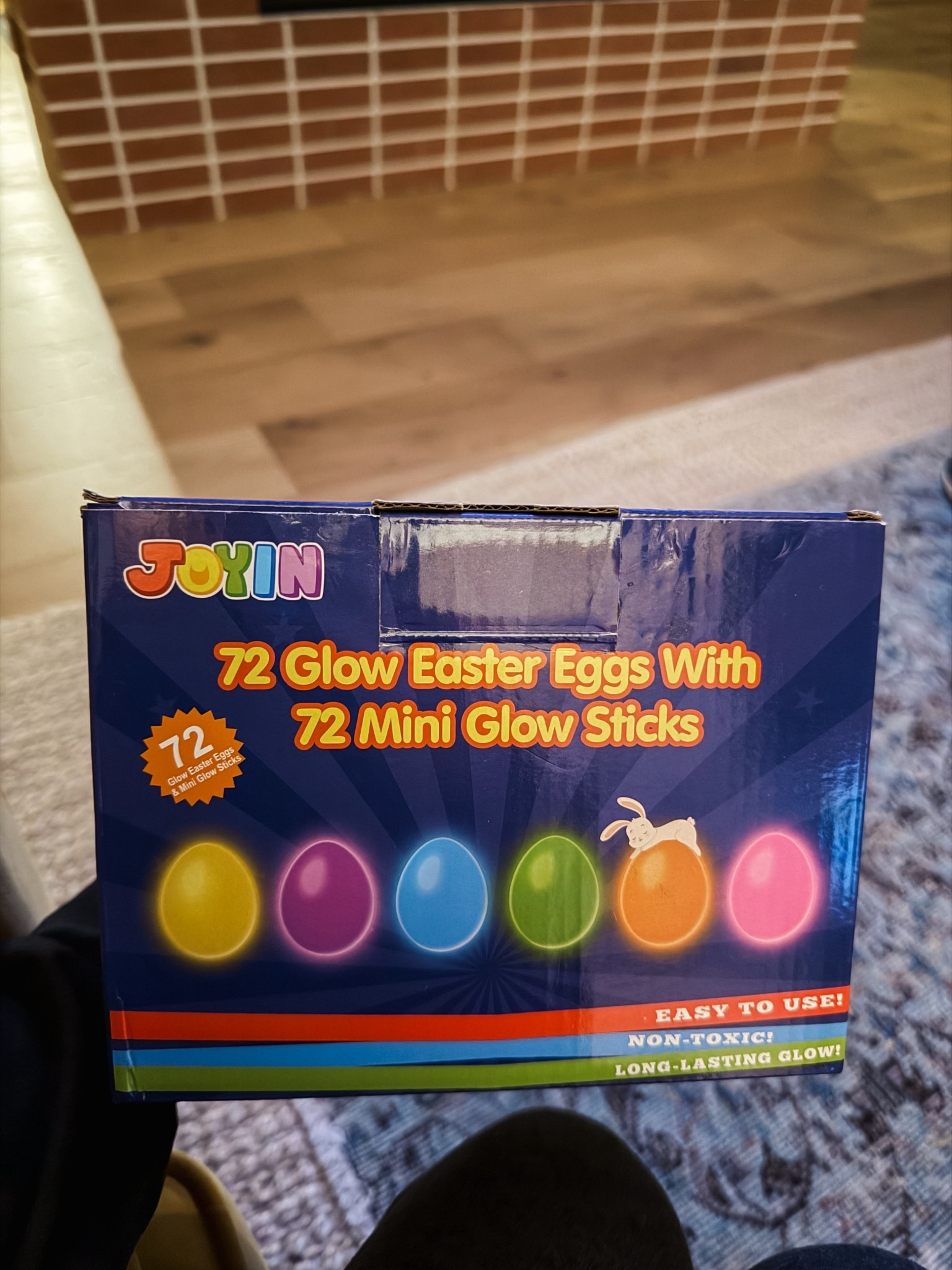 the boys lovedddd these! nighttime Easter egg hunt ✨