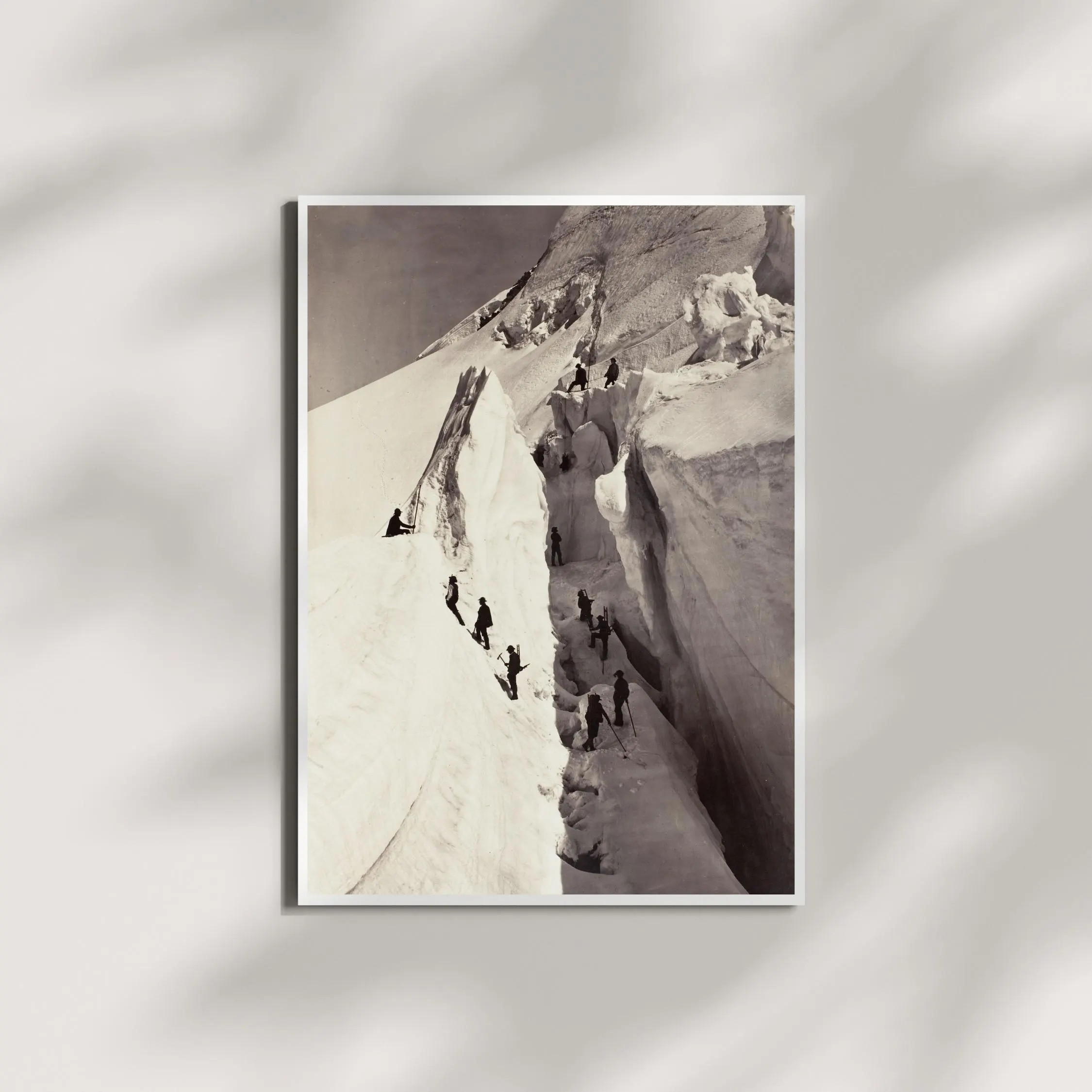 Mont Blanc Photography Print: Vintage Black and White Alpine Landscape (Digital Download) | Etsy (Global)