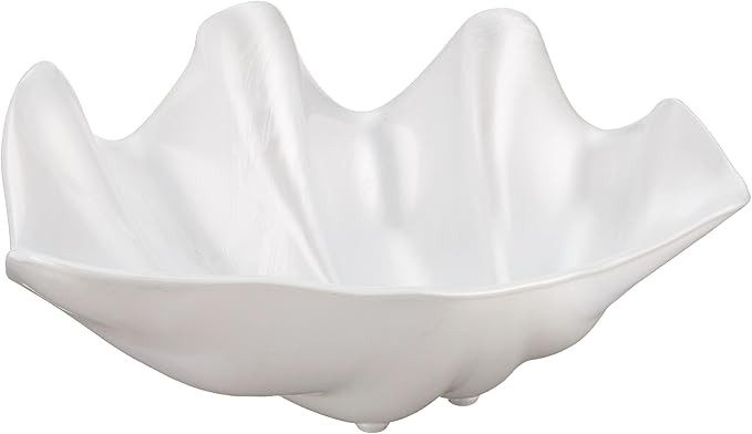 Winco PSBW-1W Shell Bowls, 22 Ounce, Medium, White | Amazon (US)