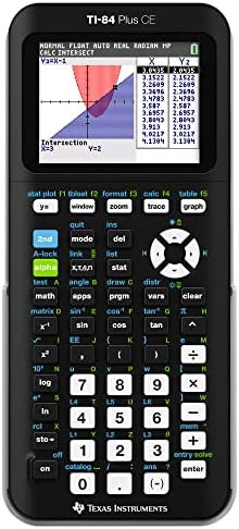 Texas Instruments TI-84 Plus CE Color Graphing Calculator, Black 7.5 Inch | Amazon (US)