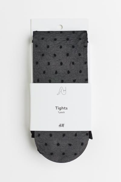 40 denier spotted tights | H&M (UK, MY, IN, SG, PH, TW, HK)