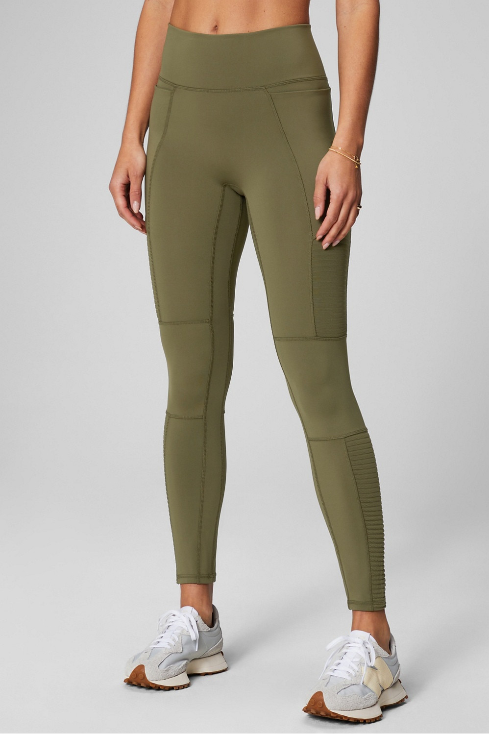 Motion365+ High-Waisted Moto Legging | Fabletics - North America