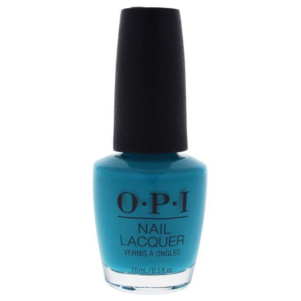 OPI Nail Lacquer - NL N74 Dance Party Teal Dawn Nail Polish, Women, 0.5oz | Walmart (US)