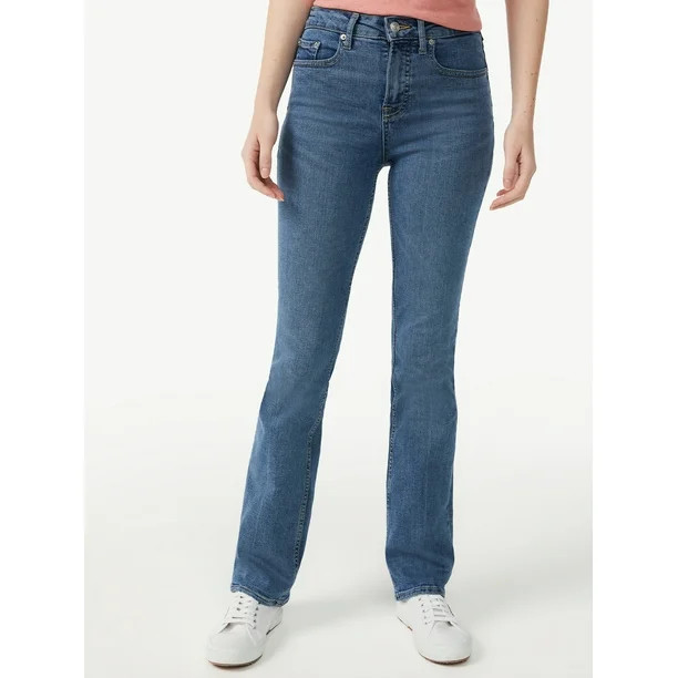 Free Assembly Women's High-Rise Bootcut Jeans | Walmart (US)