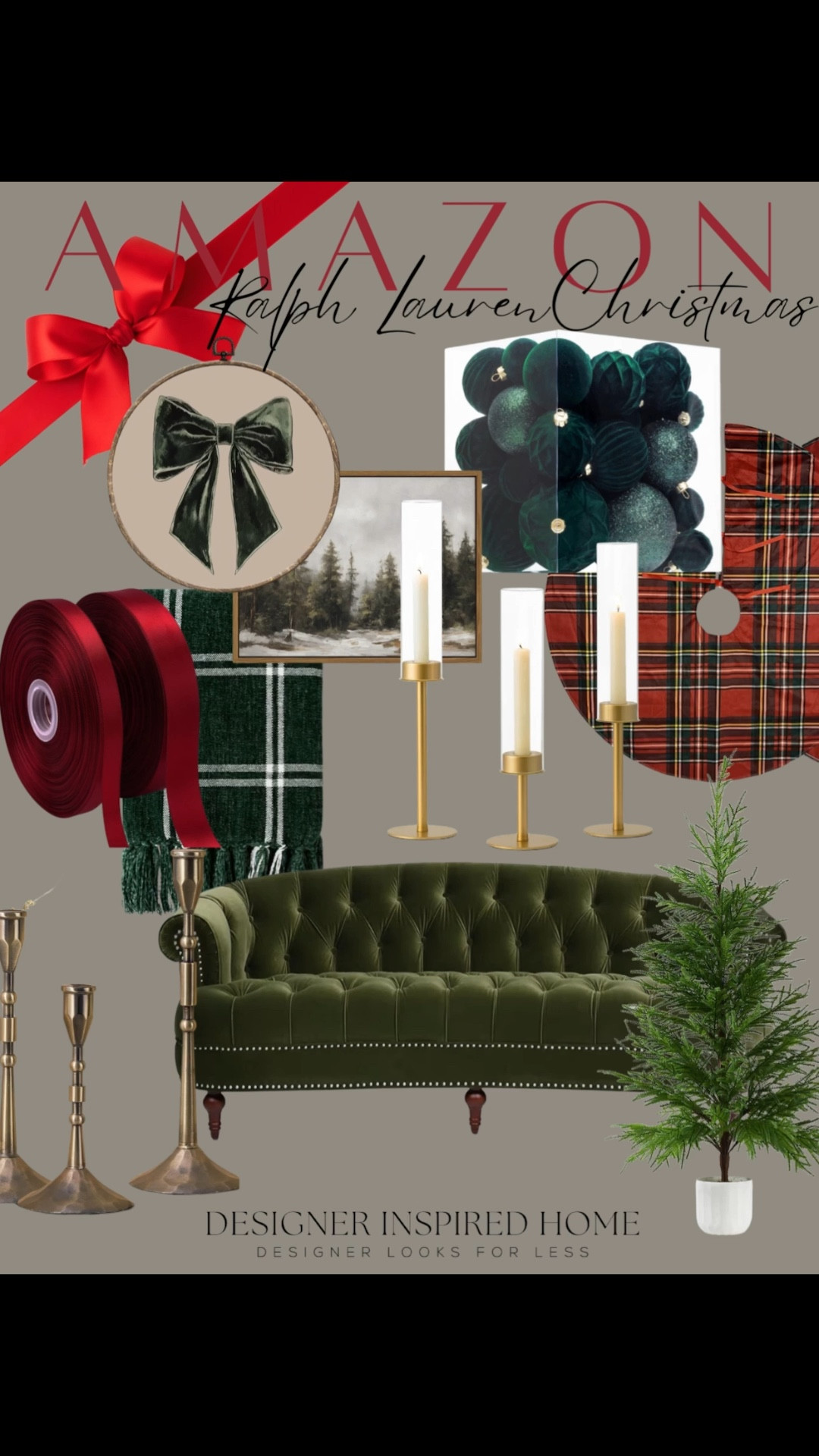 Ralph Lauren inspired Christmas 

#LTKHoliday #LTKHome #LTKSeasonal