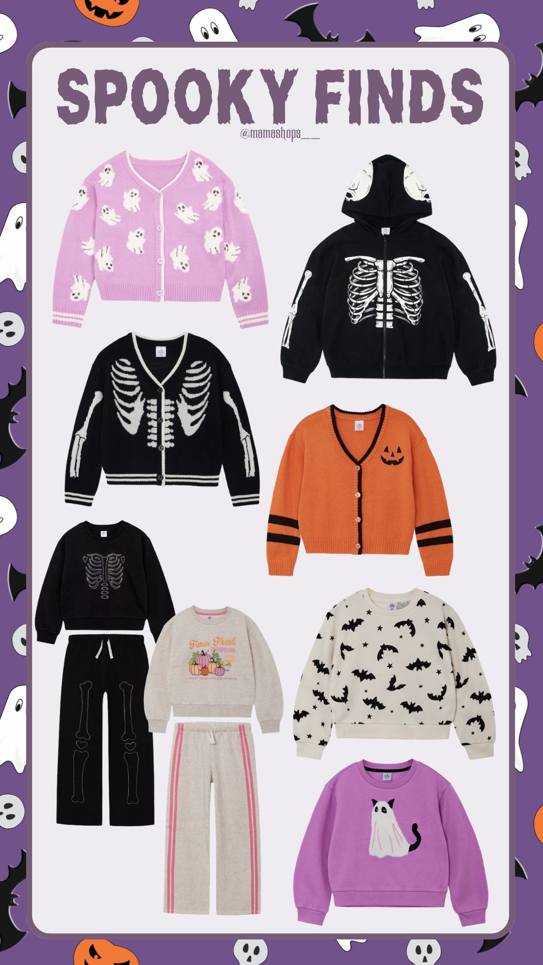 Way To Celebrate girls Halloween 2pc sets and sweaters for boys & girls @Walmart !✨🎃

Find them in the links here 🔗🍂